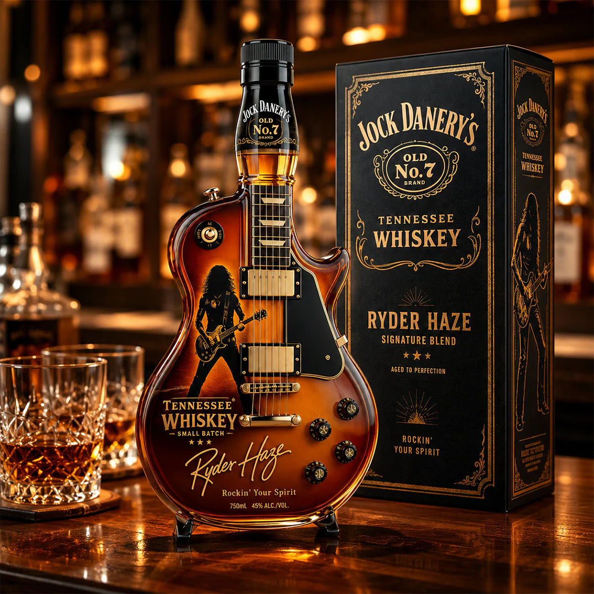 Appetite for Rock: Vintage Sunburst Figurine Spirit Bottle