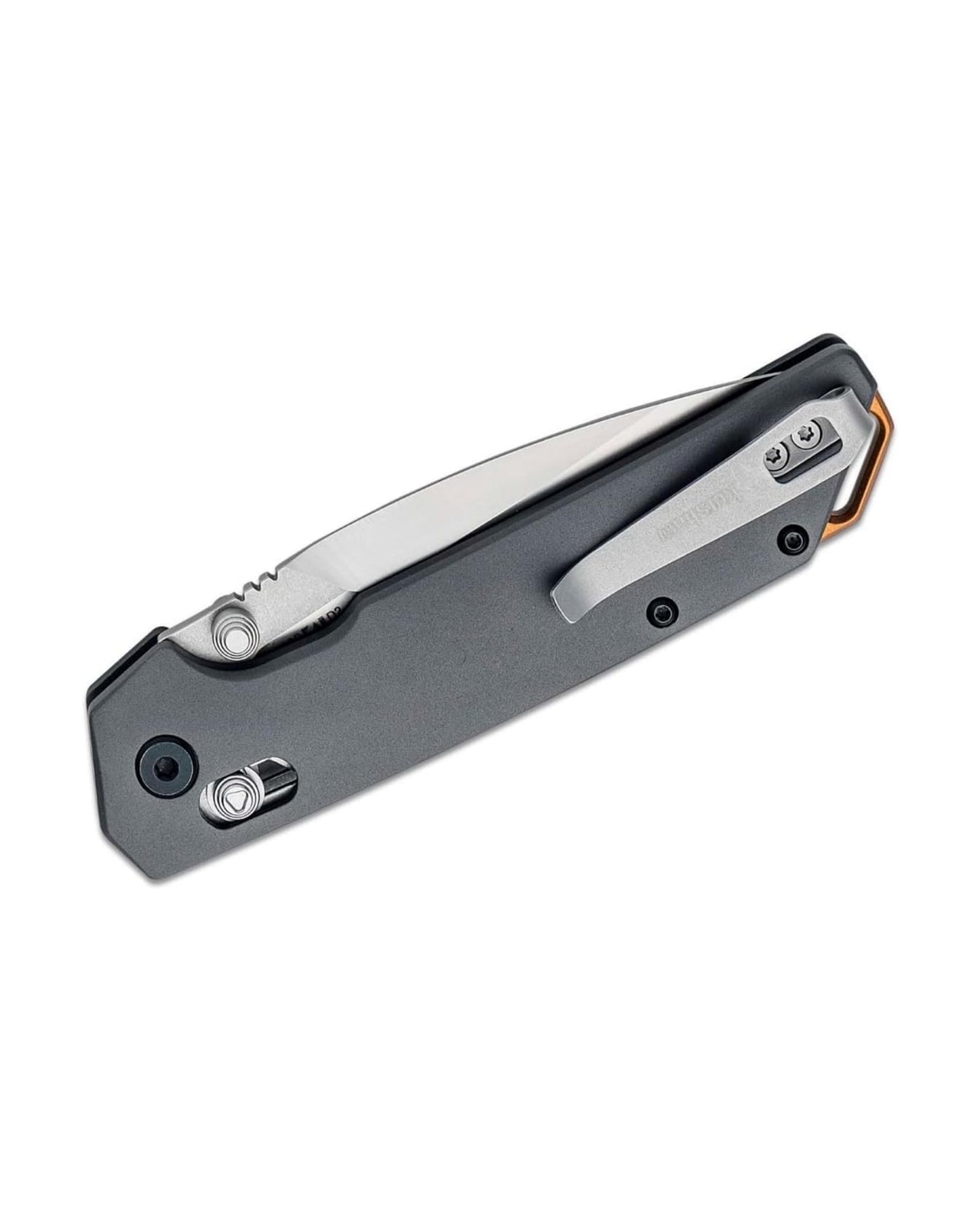 K-Iridium 2038 D2 Reverse Tanto Folding Tool – DuraLock, Aluminum, USA Design