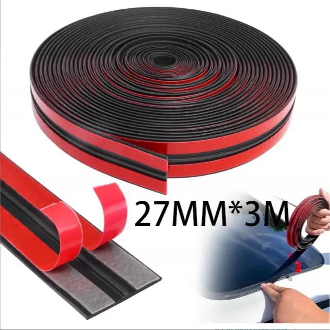 Shape Automotive Weather Stripping for Front Rear Windshield