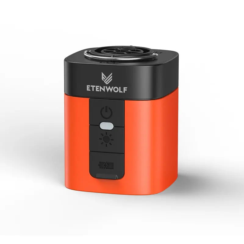 Fast Inflate & Deflate Camping Pump with LED Light