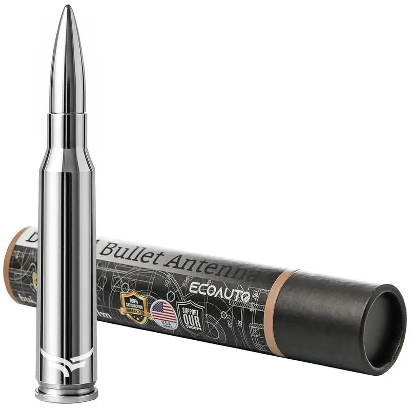 50 Cal Badass Bullet Antenna for Ford Dodge GMC Chevy & Jeep 2007+