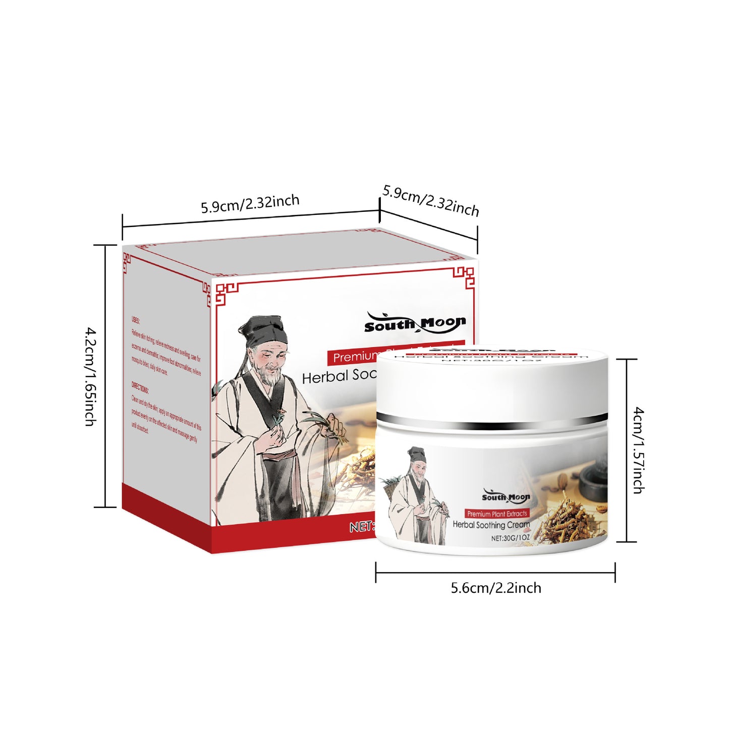 Herbal Body Care Cream – Menthol Soothing & Deep Hydration