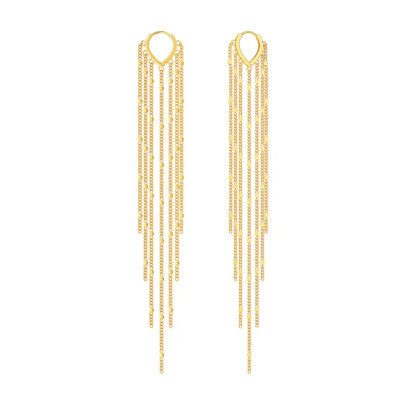 Long Tassel Dangle Drop Earrings for Woman