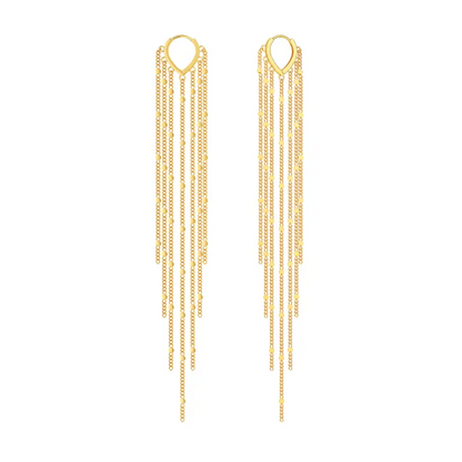 Long Tassel Dangle Drop Earrings for Woman