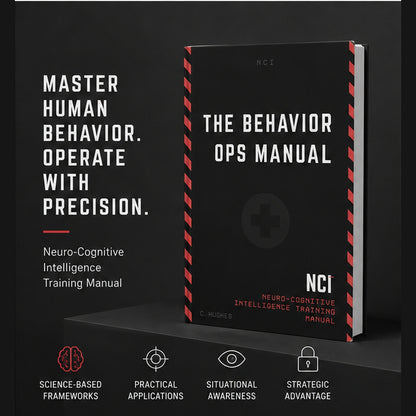 The Behavior Ops Manual – Neuro-Cognitive Intelligence for Influence & Leadership