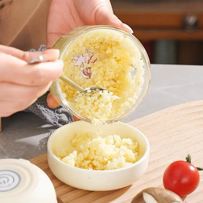 Electric 4-Blade Garlic Chopper