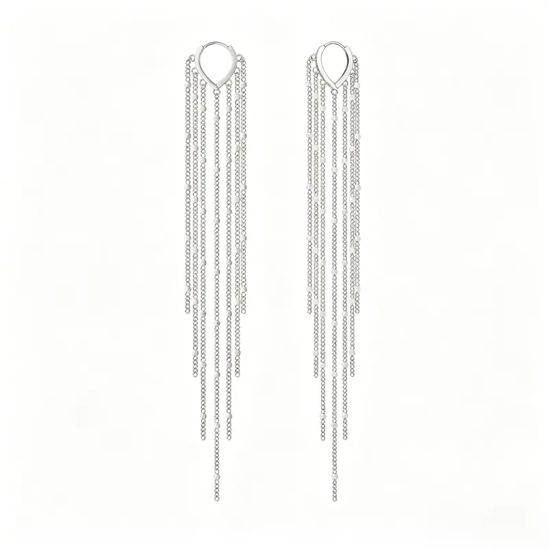 Long Tassel Dangle Drop Earrings for Woman