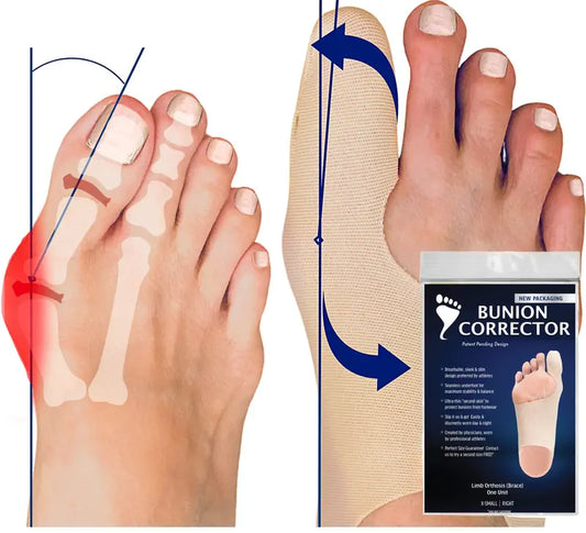 Ultra-Thin Big Toe Bunion Corrector Shoe Insert (1 Pair)