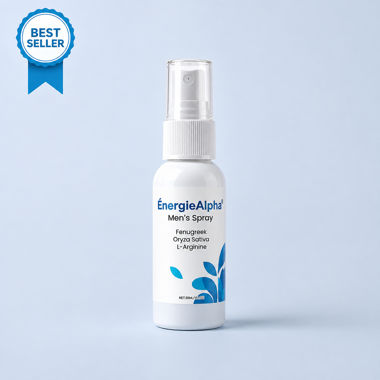 ÉnergieAlpha® Men's Spray: Rock-Hard Readiness in 43 Seconds