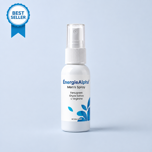 ÉnergieAlpha® Men's Spray: Rock-Hard Readiness in 43 Seconds