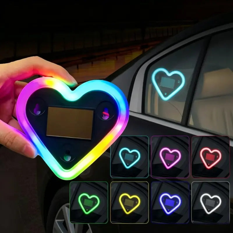 Halloween Solar Neon Car Light – Buy 1 Get 1 Free🔥Solar & USB, Wireless LED Decor