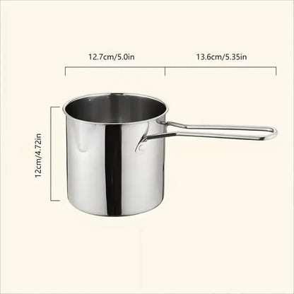 4Pcs Stainless Steel Deep Fryer Set