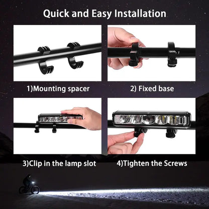 1800 Lumen Super Bright LED Bike Light