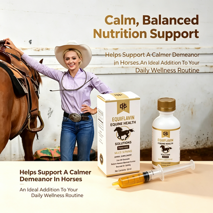 Horse Mobility Supplement – Natural Oral Comfort & Wellness Support