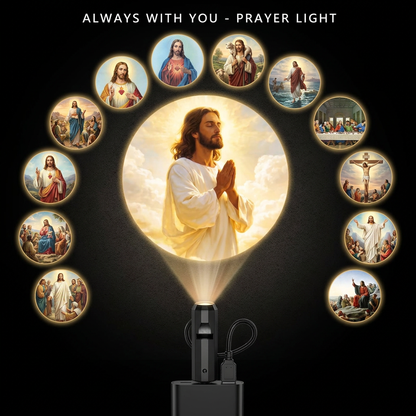 Plug-&-Play HD Star Projector: Prayer Special Package (12 Pictures)