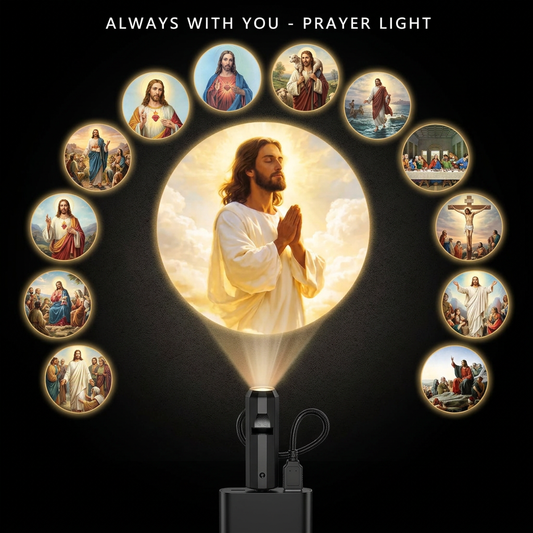 Plug-&-Play HD Star Projector: Prayer Special Package (12 Pictures)
