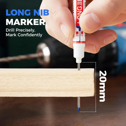20mm Deep-Hole Marker Pen with Long Metal Tip