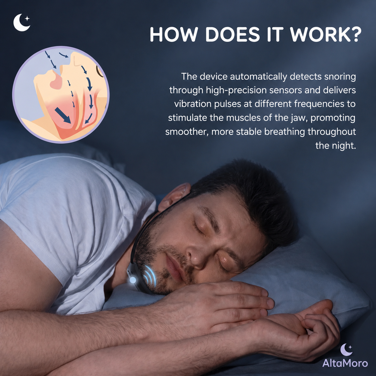 Smart Anti‑Snoring Device