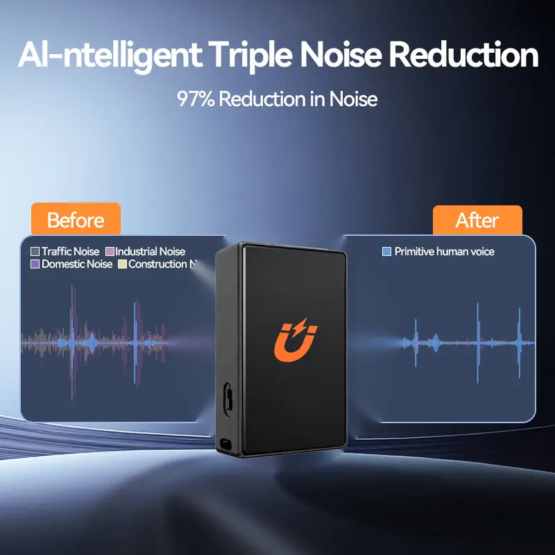 AI Smart Magnetic Voice Recorder