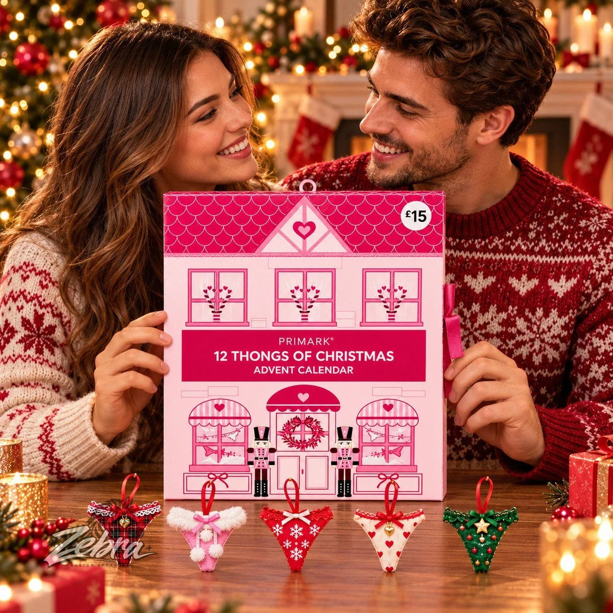 12 Thongs of Christmas Advent Calendar 2026 for Women