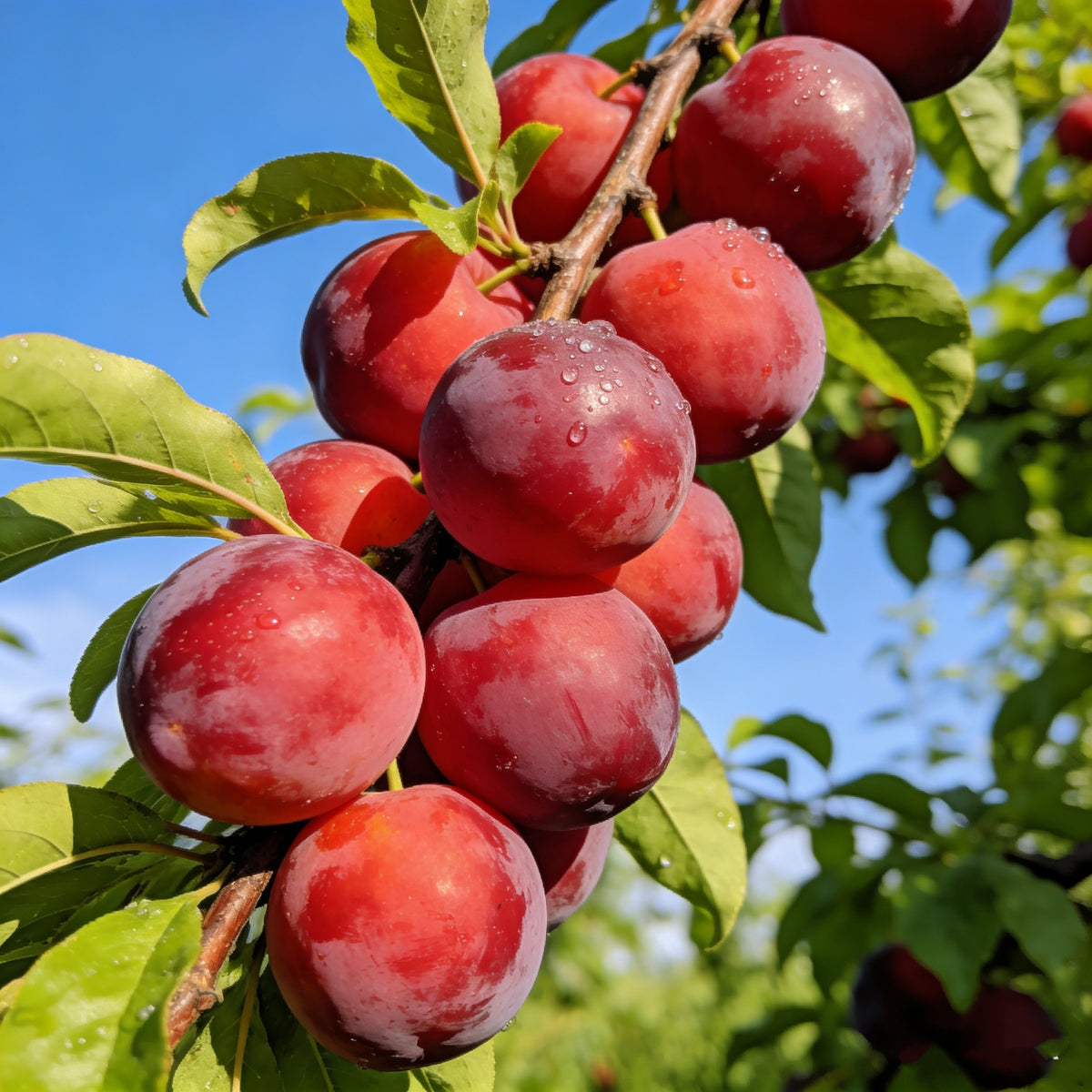 🌱Plum Growing Kit – Sweet Fruit Tree for Home Garden