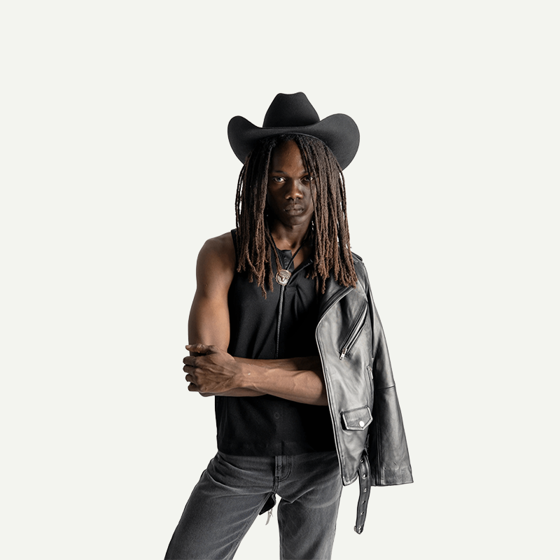 1000X Jerarch Feathered Cowboy Hat