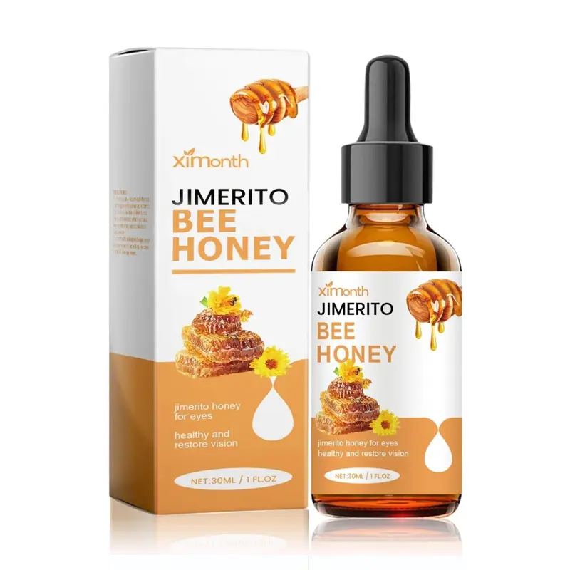 Fragrance-Free Brightening Natural Jimerito Honey Extract Eye Serum Drops