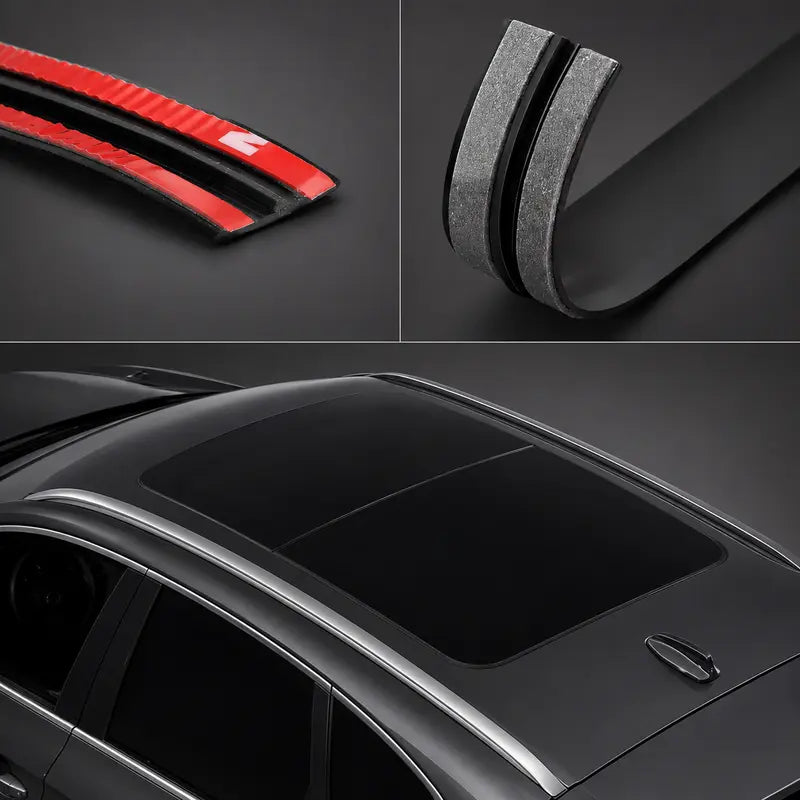 Shape Automotive Weather Stripping for Front Rear Windshield