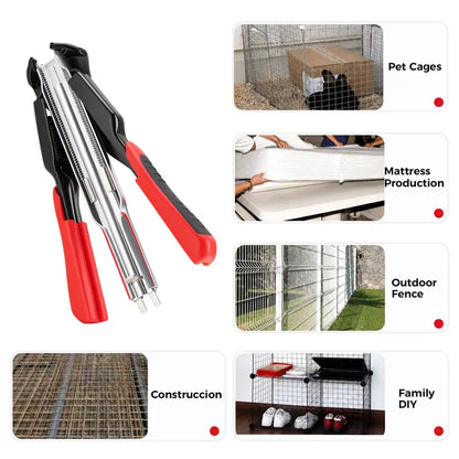 100 PCS C Clips Hog Ring Pliers Kit