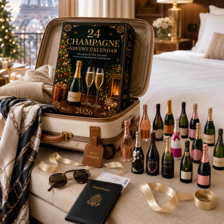 2026 Champagne Advent Calendar – 24-Day Collectible Christmas Countdown