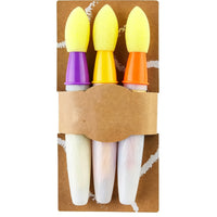 3 pcs(Purple+Yellow+Orange)