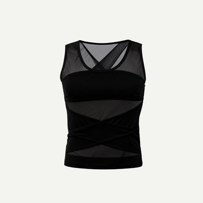 Men's Mesh Breathable Compression Shapewear Vest