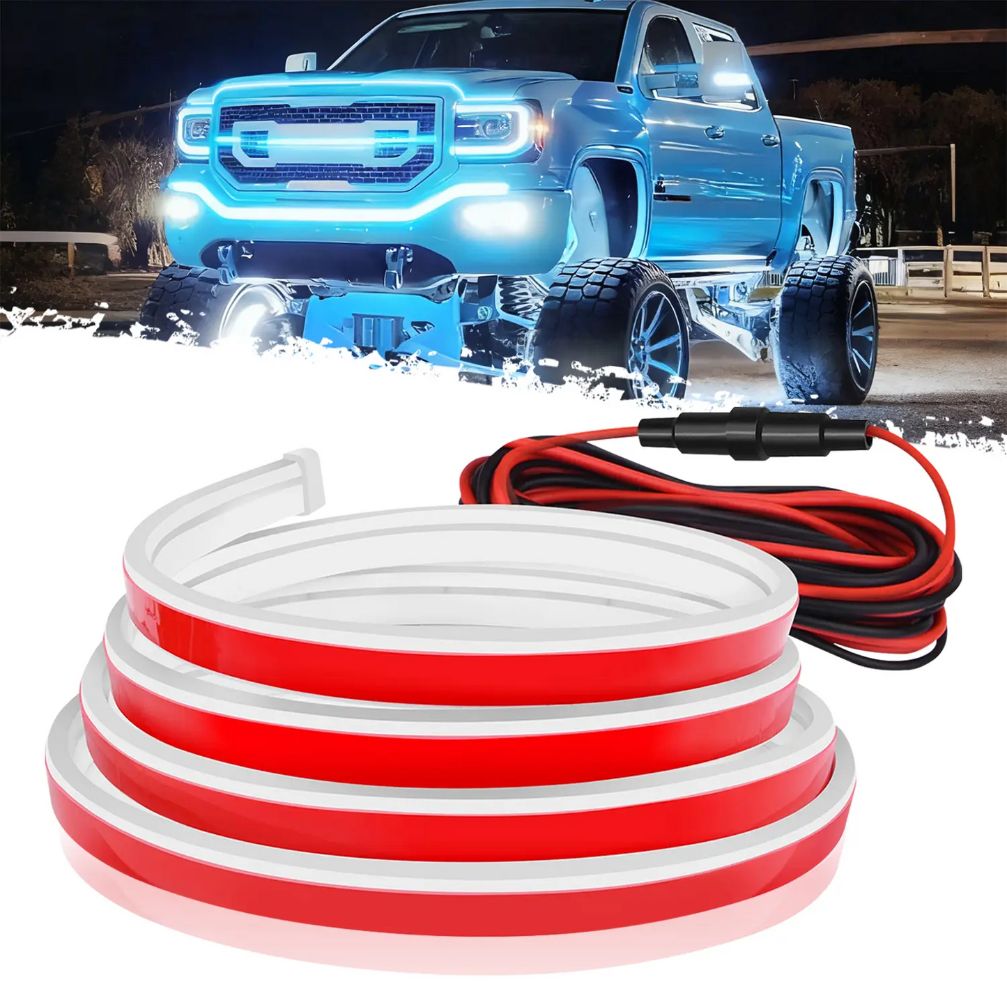 71" High Brightness car Hood Gap LED Strip-Dynamic Scan Activated Design
