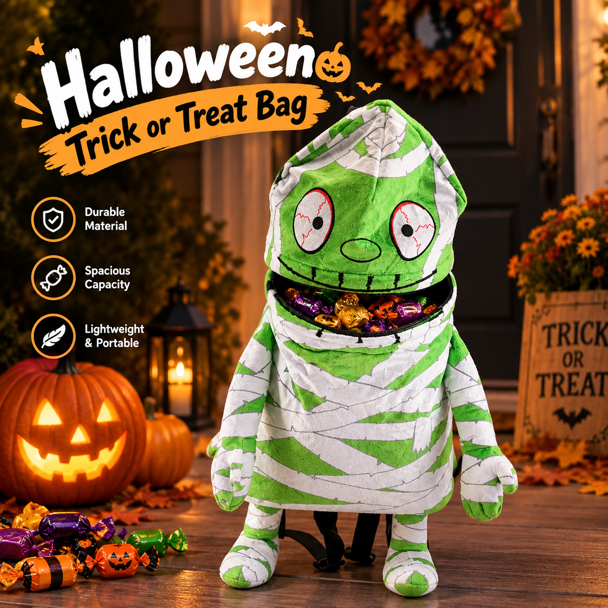 Children's Halloween Trick or Treat Bag