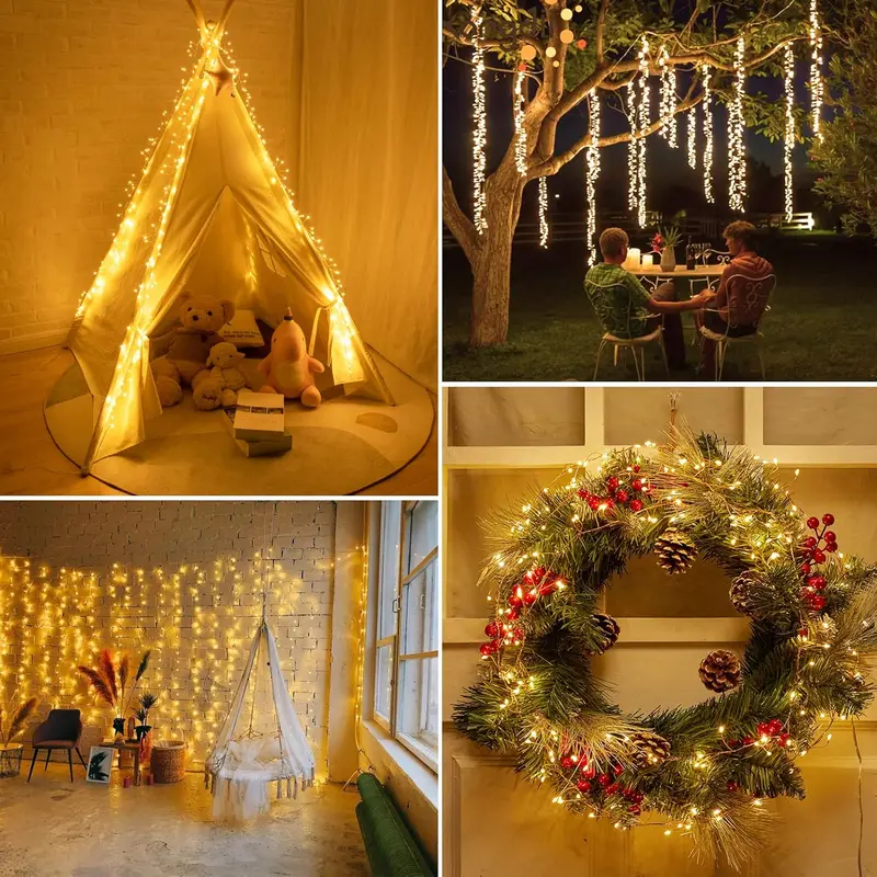 Copper Wire Waterproof Starry Fairy Lights