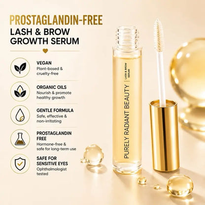 Organic Eyelash & Eyebrow Growth Serum