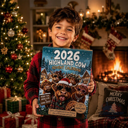 Highland Cow Advent Calendar 2026