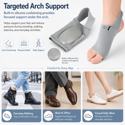 Arch Support Socks with Gel Pads for Plantar Fasciitis