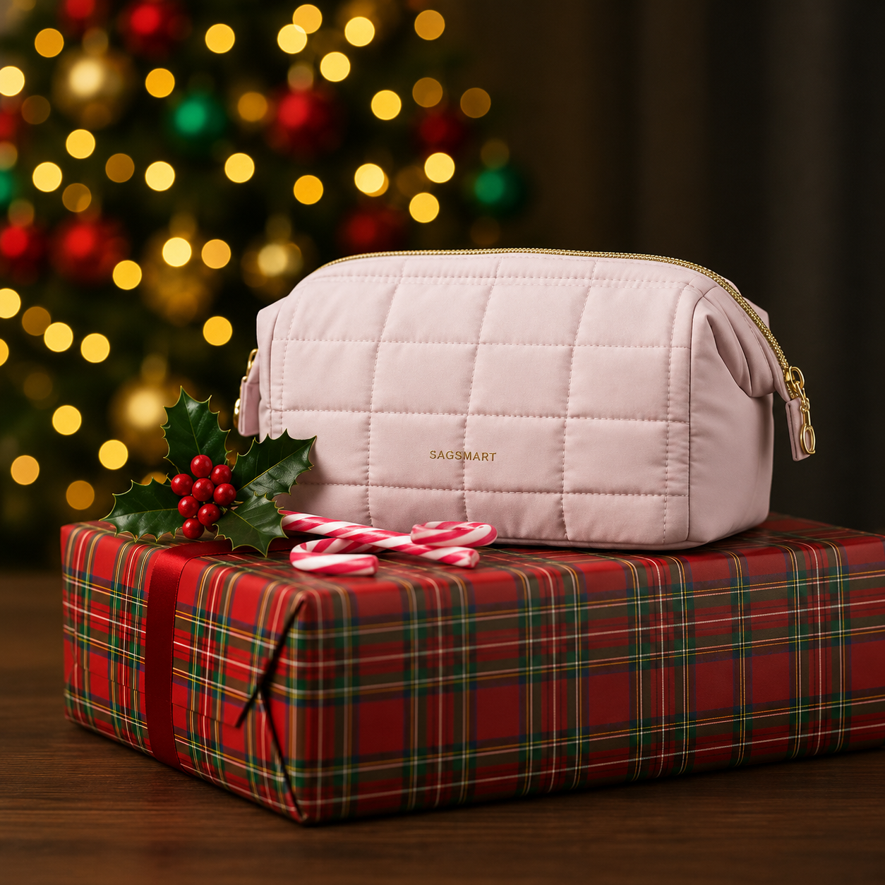 Puffy Padded Make Up Bags for Women