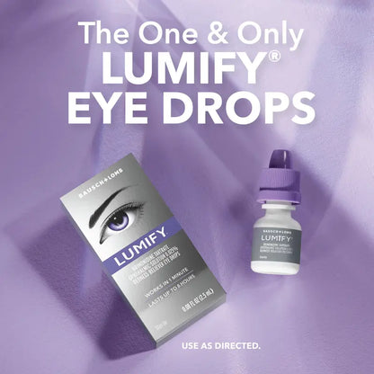 Redness Reliever Eye Drops-Works in 1 Minute & Lasts Up to 8 Hours