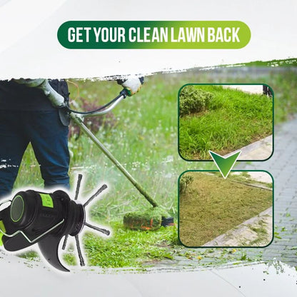 Heavy-Duty Steel Wire Trimmer Head for Cordless Weed Trimmers