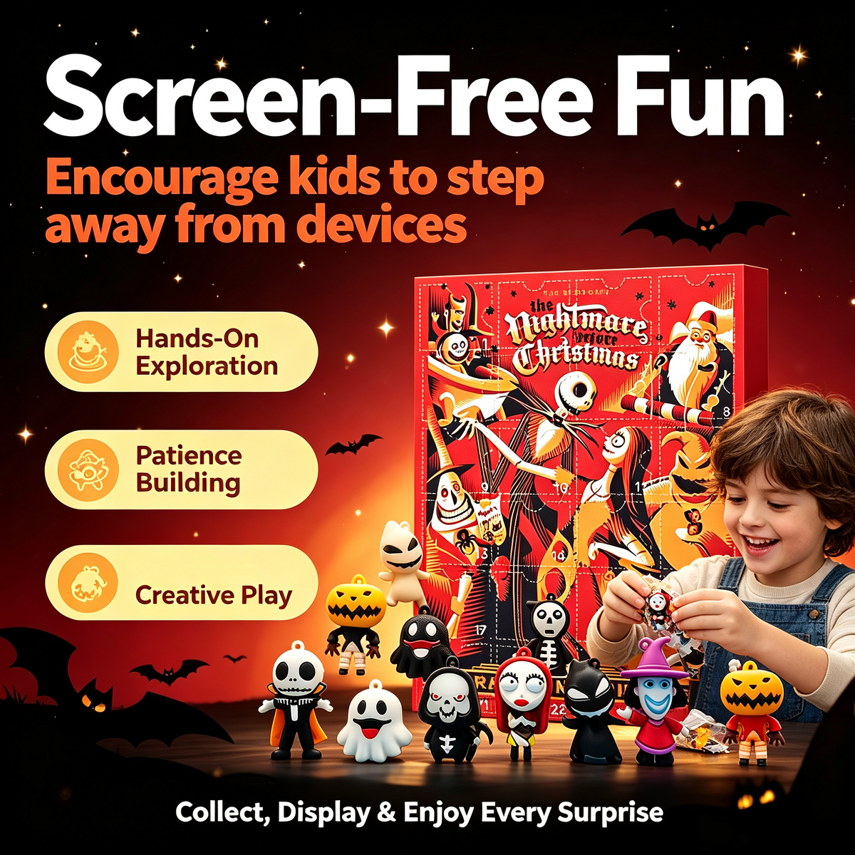 2026 Halloween Advent Calendar – 24 Scary Collectible Figures