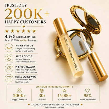 Organic Eyelash & Eyebrow Growth Serum