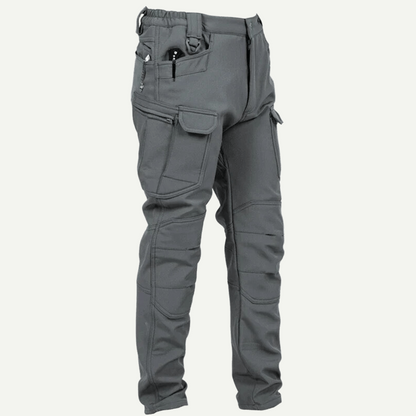 Men Waterproof Warm Fleece Pants for Outdoors