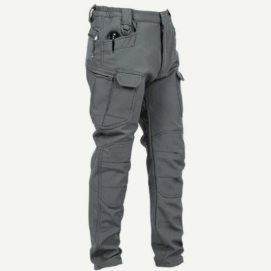 Men Waterproof Warm Fleece Pants for Outdoors