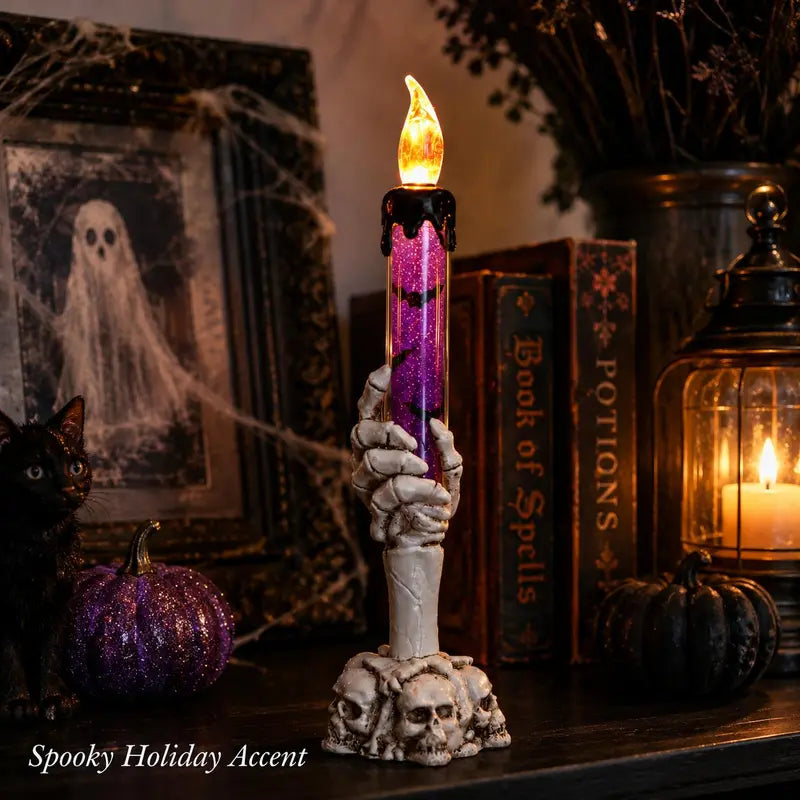 Halloween Ghost Hand Electronic Candle Lamp