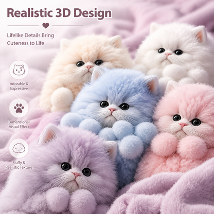 3D Cat Design Blanket — A Little More Cozy, A Lot More Cute