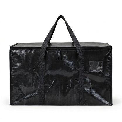 Large Clear Storage Box with Hinged Lid – Heavy-Duty High Capacity Organizer