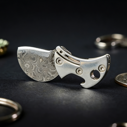 Mini Titanium Compact Bottle Opener