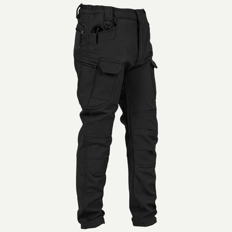 Men Waterproof Warm Fleece Pants for Outdoors